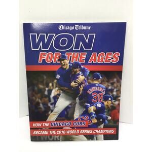 Chicago Cubs "Won For The Ages"  World Series 2016 Commemorative Book